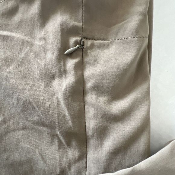 PrAna Women Sz 2 Inseam 30” Halle Pants Khaki Beige Hiking Roll Up Leg $89 - Picture 15 of 16